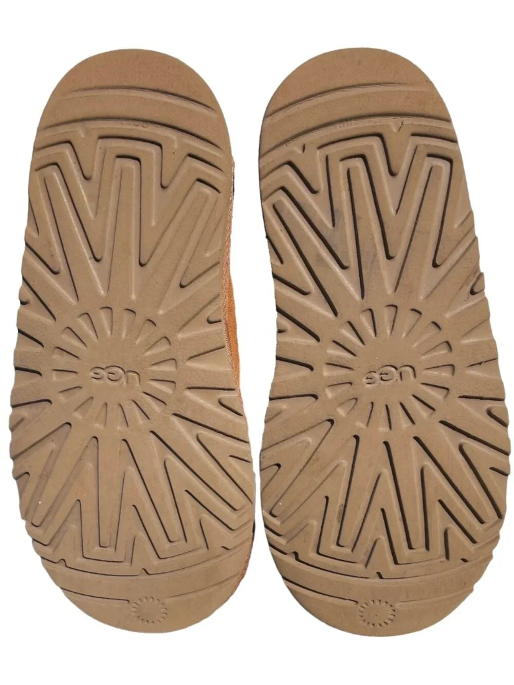 UGG Jona Chestnut Suede Mini Boots Kids Size 2